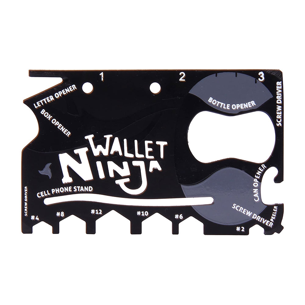 Image of Thumbs Up - Wallet Ninja 18in1 Multitool im Kreditkartenformat bei Apfelkiste.ch