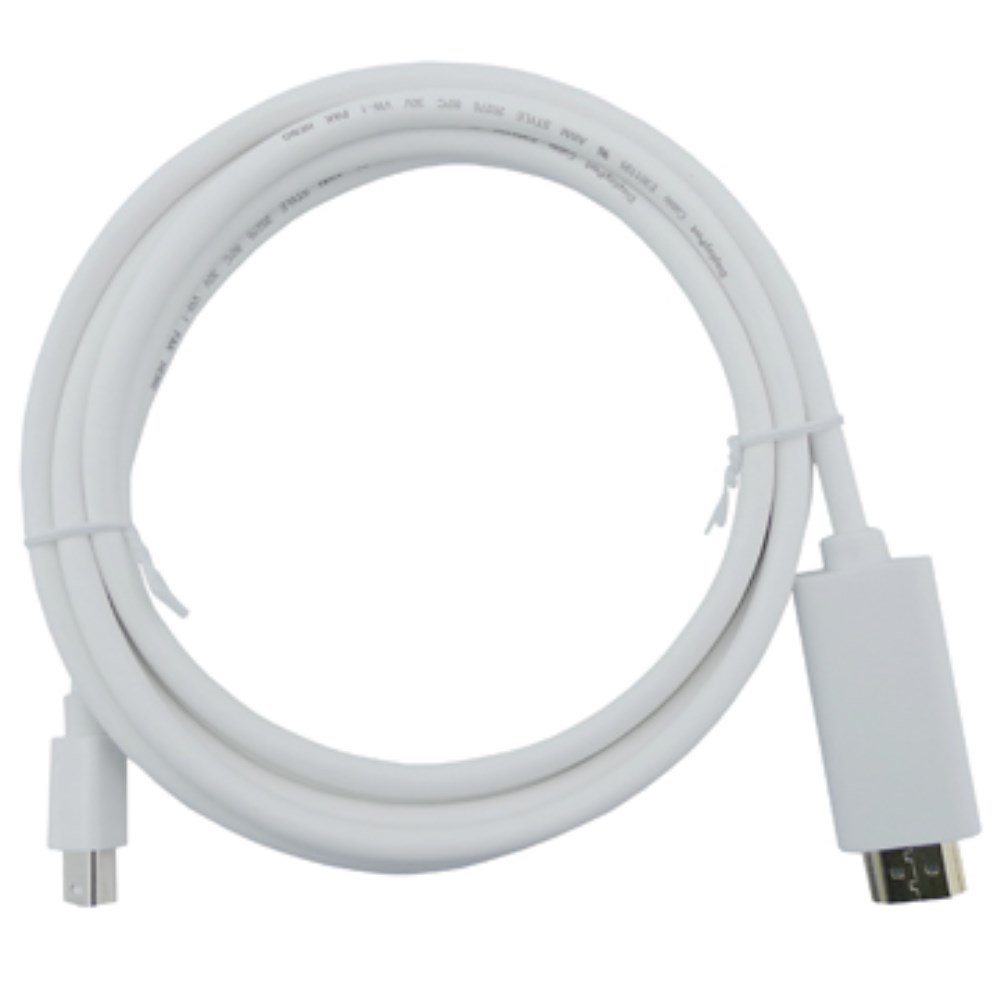 Image of (1.8m) Mini DisplayPort MDP Thunderbolt auf HDMI Verbindungskabel - Weiss bei Apfelkiste.ch