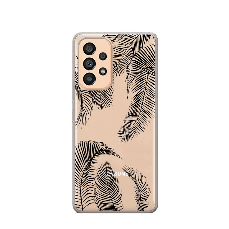 Image of Apfelkiste © - Samsung Galaxy A13 Gummi Case Hülle Ultra Thin Farn - Transparent bei Apfelkiste.ch