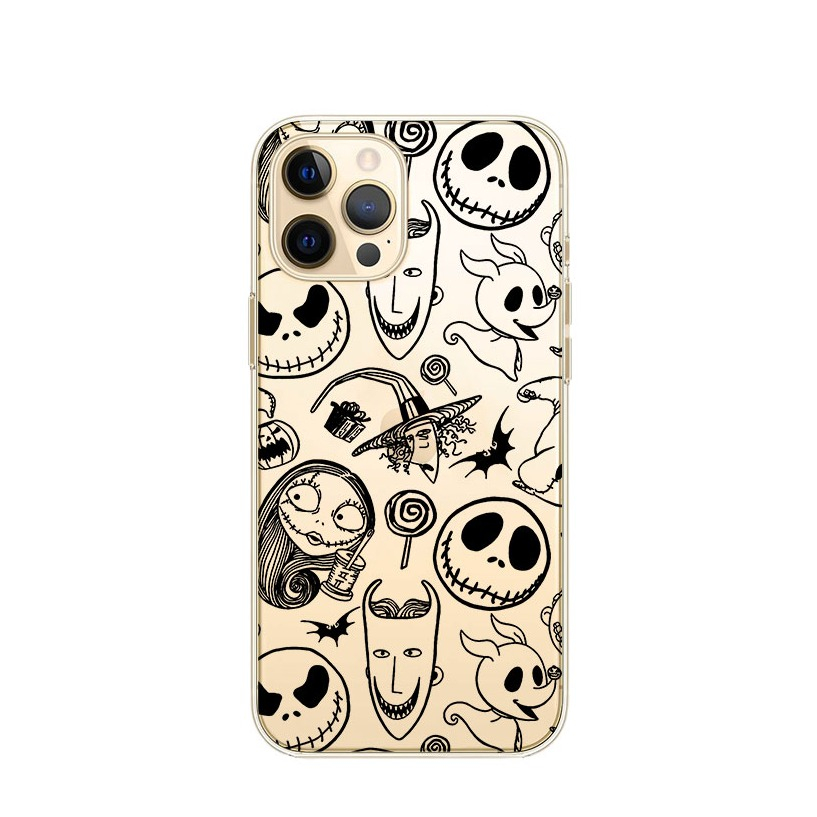 Image of Apfelkiste © - iPhone 12 Pro Max Gummi Case Hülle Ultra Thin Halloween Cartoon - Transparent bei Apfelkiste.ch