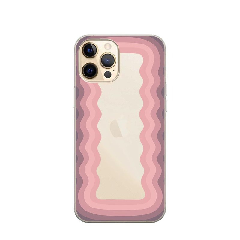 Image of Apfelkiste © - iPhone 13 Pro Gummi Case Hülle Ultra Thin Lollipop Frame - Rosa bei Apfelkiste.ch