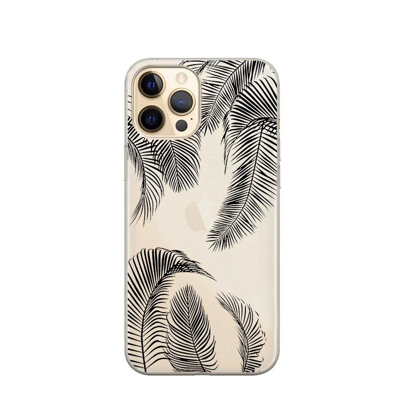 Image of Apfelkiste © - iPhone 13 Pro Max Gummi Case Hülle Ultra Thin Farn - Transparent bei Apfelkiste.ch