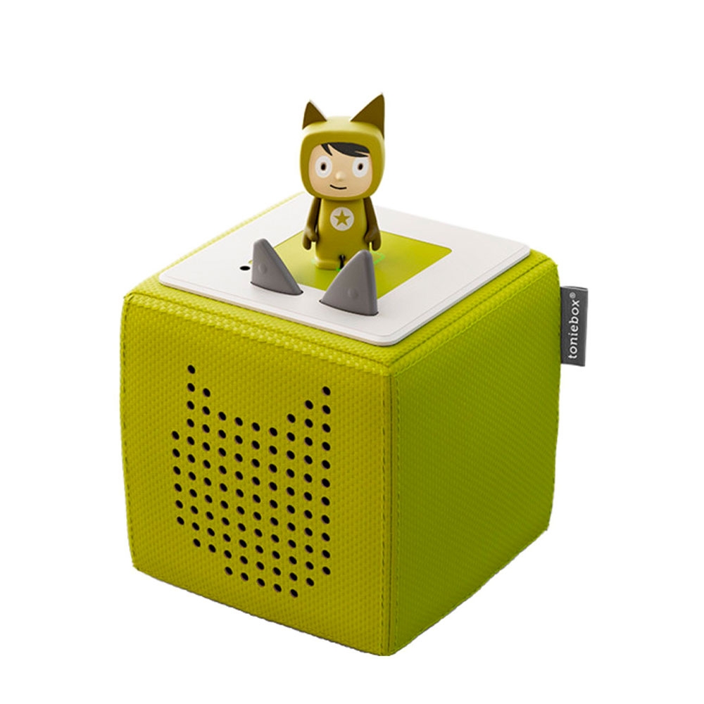 Image of Tonies - Toniebox Kinder Hörspiel Starterset Lautsprecherbox Audiosystem Kreativ-Tonie (iOS/Android) 03-0013 - Grün bei Apfelkiste.ch