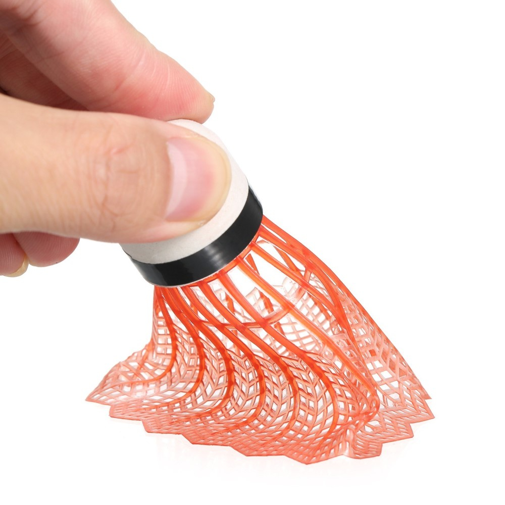 12 Nylon-Federbälle – Langlebig, Kunststoff, Für Indoor & Outdoor, Leicht, In Tube