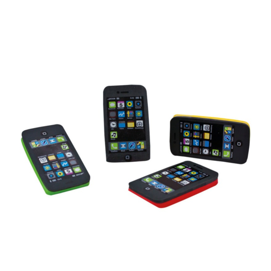 Image of Trendhaus - Handy Radiergummi Smartphone Radierer (934352) - Assortiert bei Apfelkiste.ch