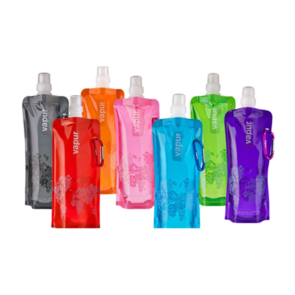 Zusammenklappbarer Wasserbeutel 10 Liter color Transparent