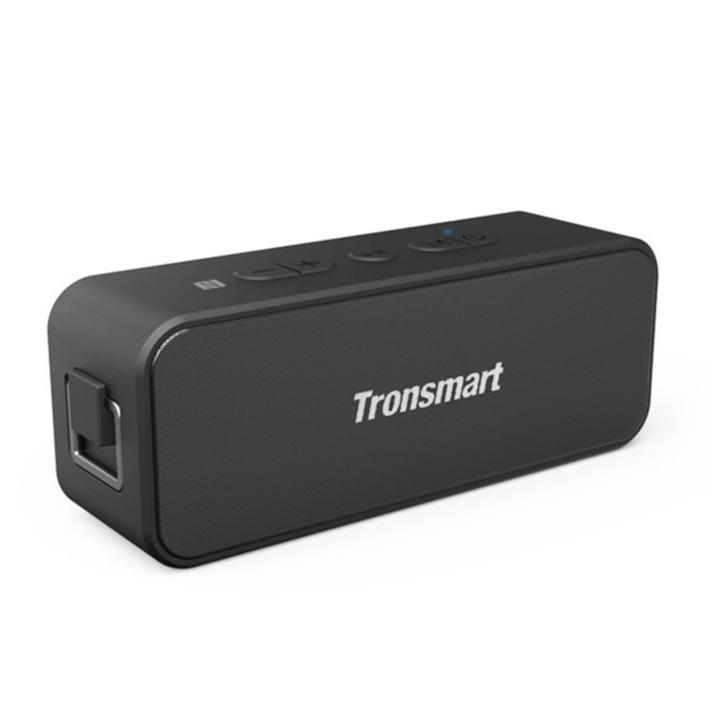 Image of Tronsmart - 20W T2 Plus Bluetooth Lautsprecher Subwoofer Wasserdicht (IPX7) Aux In / USB C / Micro SD Kartenslot (357167) - Schwarz bei Apfelkiste.ch