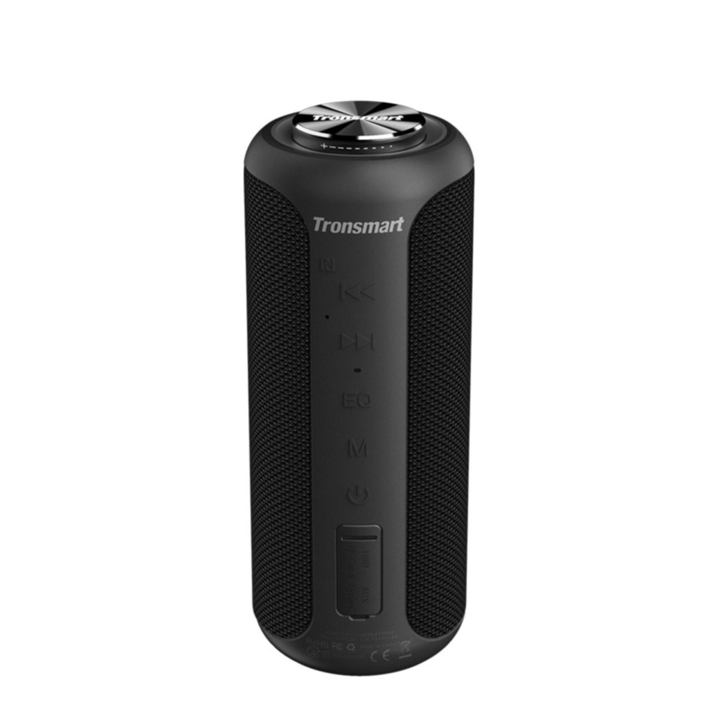 Image of Tronsmart - 40W 360° T6 Plus Bluetooth Lautsprecher Subwoofer Spritzwasserfest (IPX6) Aux In / USB C / Micro SD / USB A (367785) - Schwarz bei Apfelkiste.ch
