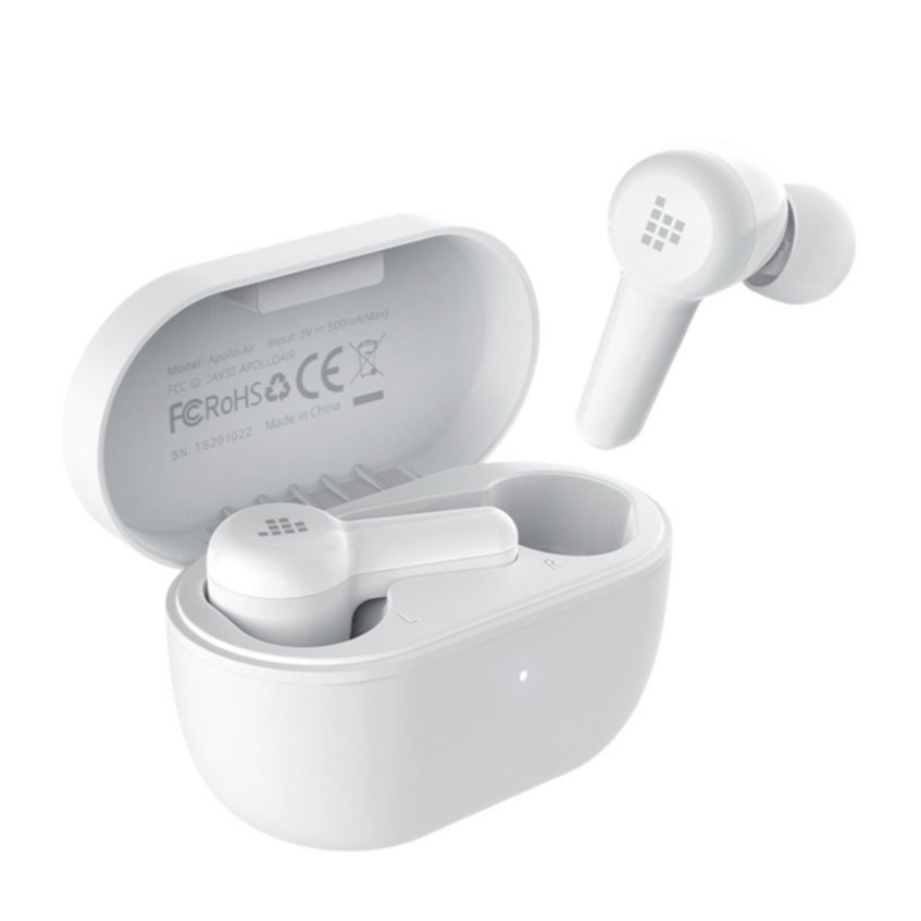 Image of Tronsmart - Apollo Air Hybrid TWS ANC Stereo Plus Bluetooth Wireless Kopfhörer inkl. Ladecase + Active Noise Cancelling (372452) - Weiss bei Apfelkiste.ch