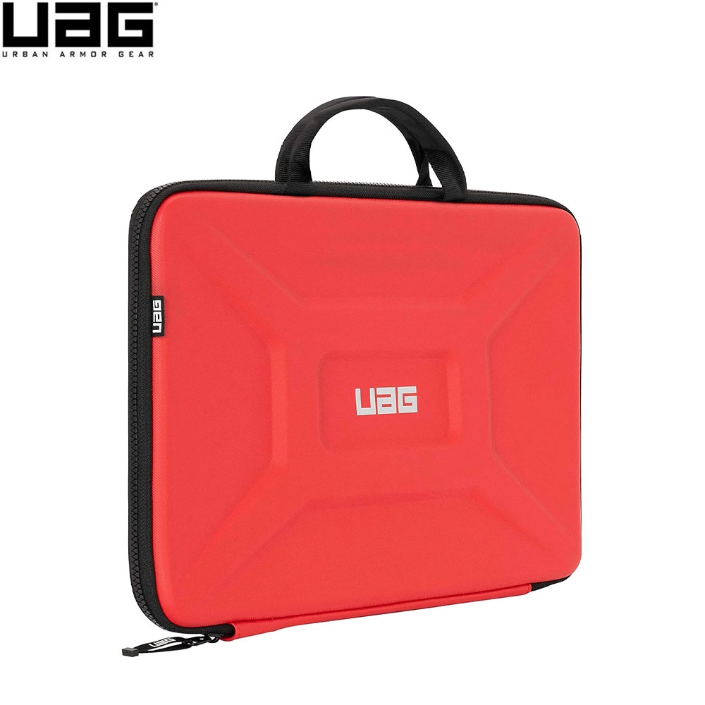 UAG Urban Armor Gear - Notebooktasche MacBook 15" / 16" Schutzhülle Large Sleeve mit Tragelasche (982010119393) - Rot (Magma)