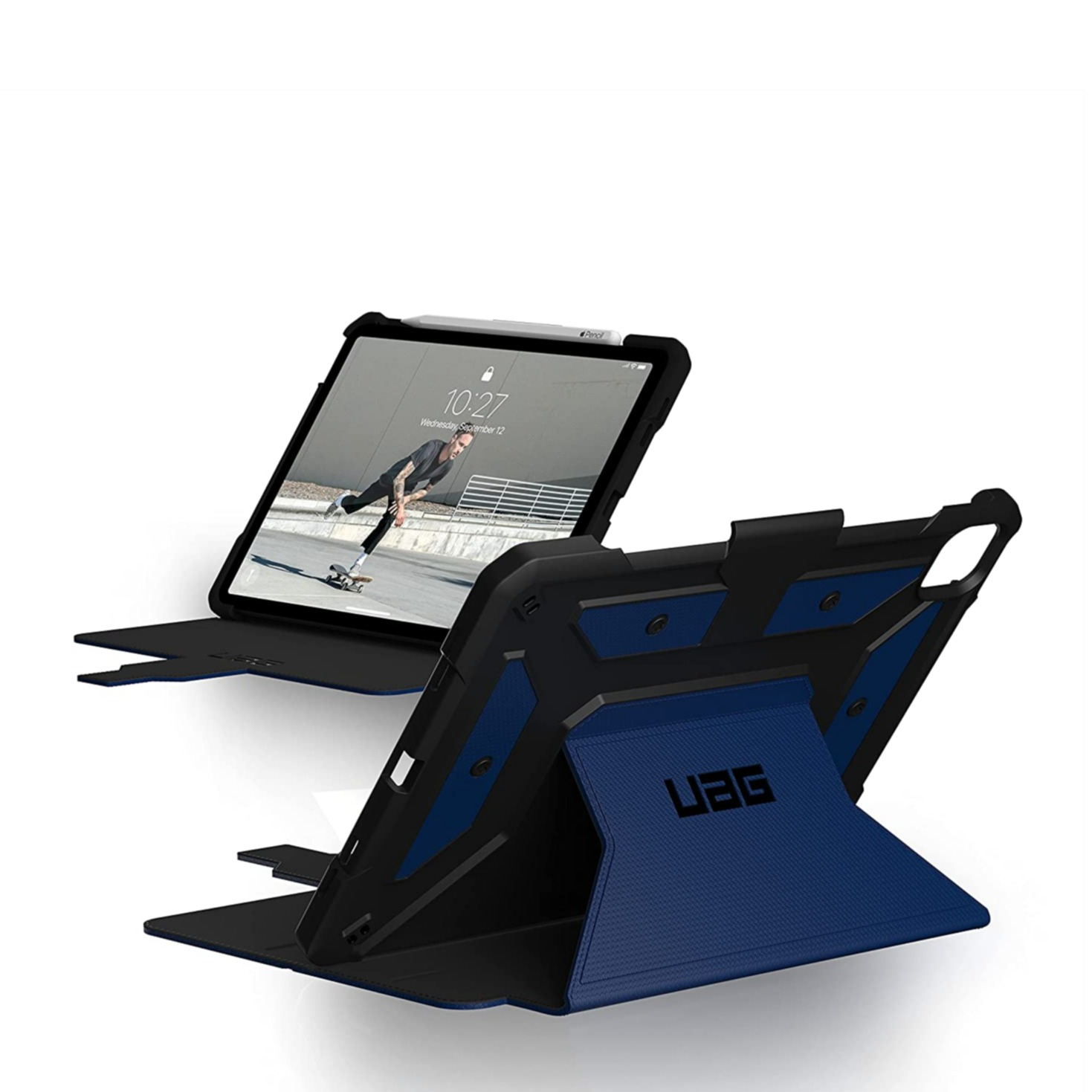 Image of UAG Urban Armor Gear - iPad Pro 11" (2021) / iPad Air 10.9" (2022/2020) Schutzhülle Metropolis (122996115050) - Cobalt bei Apfelkiste.ch