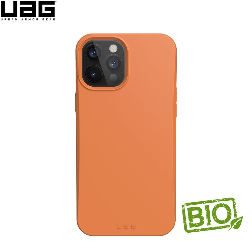 UAG Urban Armor Gear - iPhone 12 / iPhone 12 Pro Bio Gummi Schutzhülle Outback Eco Friendly Nachhaltig Kompostierbar (112355119797) - Orange