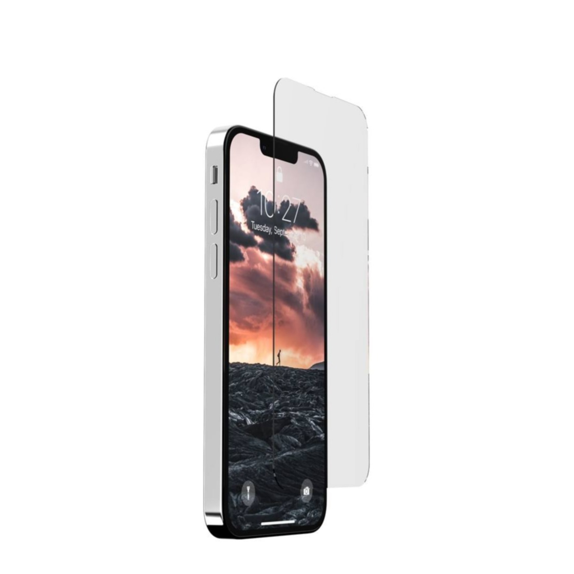 Image of UAG Urban Armor Gear - iPhone 13 / iPhone 13 Pro Panzer Glas Display Case Friendly 0.2 mm (1431501P0000) bei Apfelkiste.ch