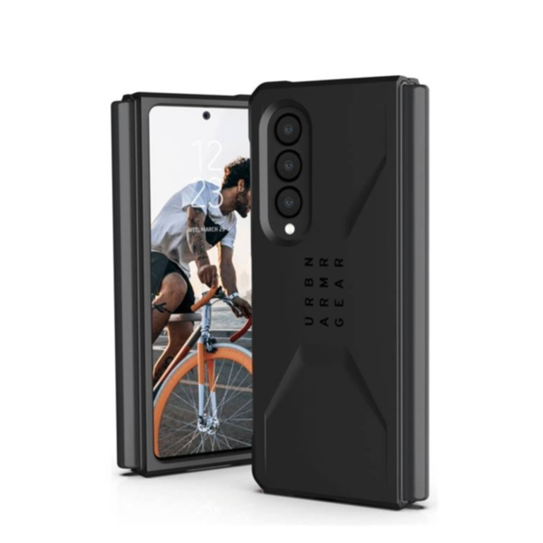 Image of UAG Urban Armor Gear - Samsung Galaxy Z Fold3 5G Schutzhülle Civilian Case (21319D114040) - Schwarz bei Apfelkiste.ch