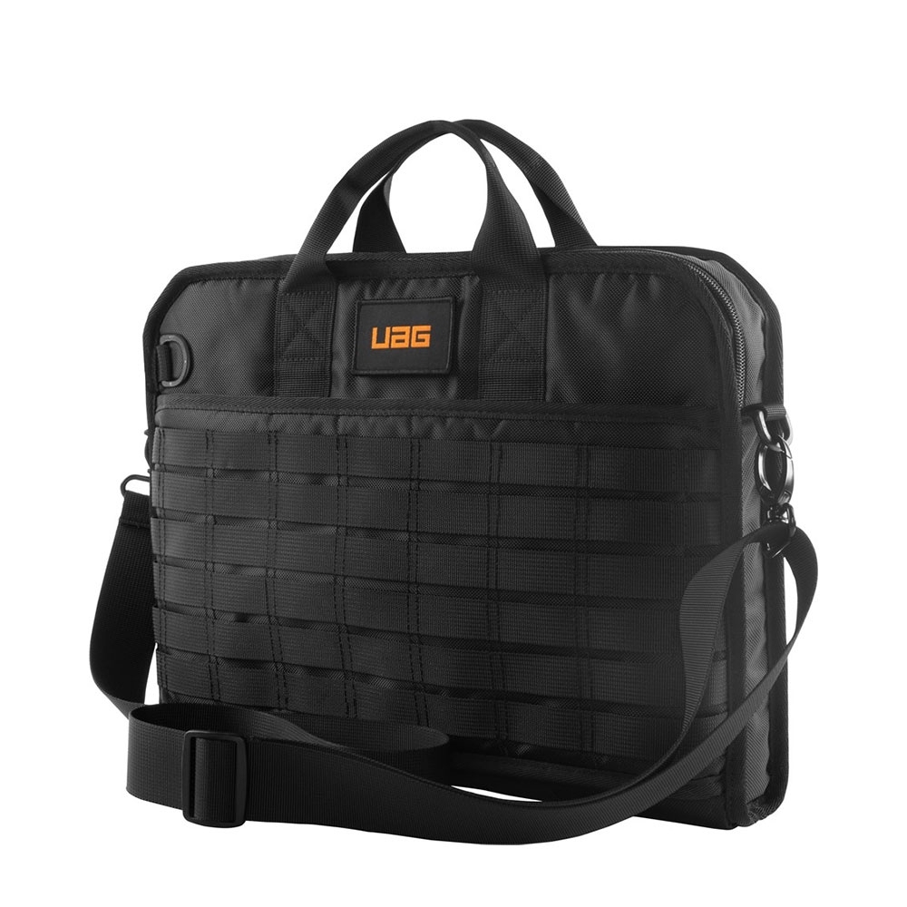 Image of UAG Urban Armor Gear - Tactical 15" Slim Brief Tasche Sleeve Hülle für MacBook / Notebooks + Schultergurt (982610114040) - Schwarz bei Apfelkiste.ch