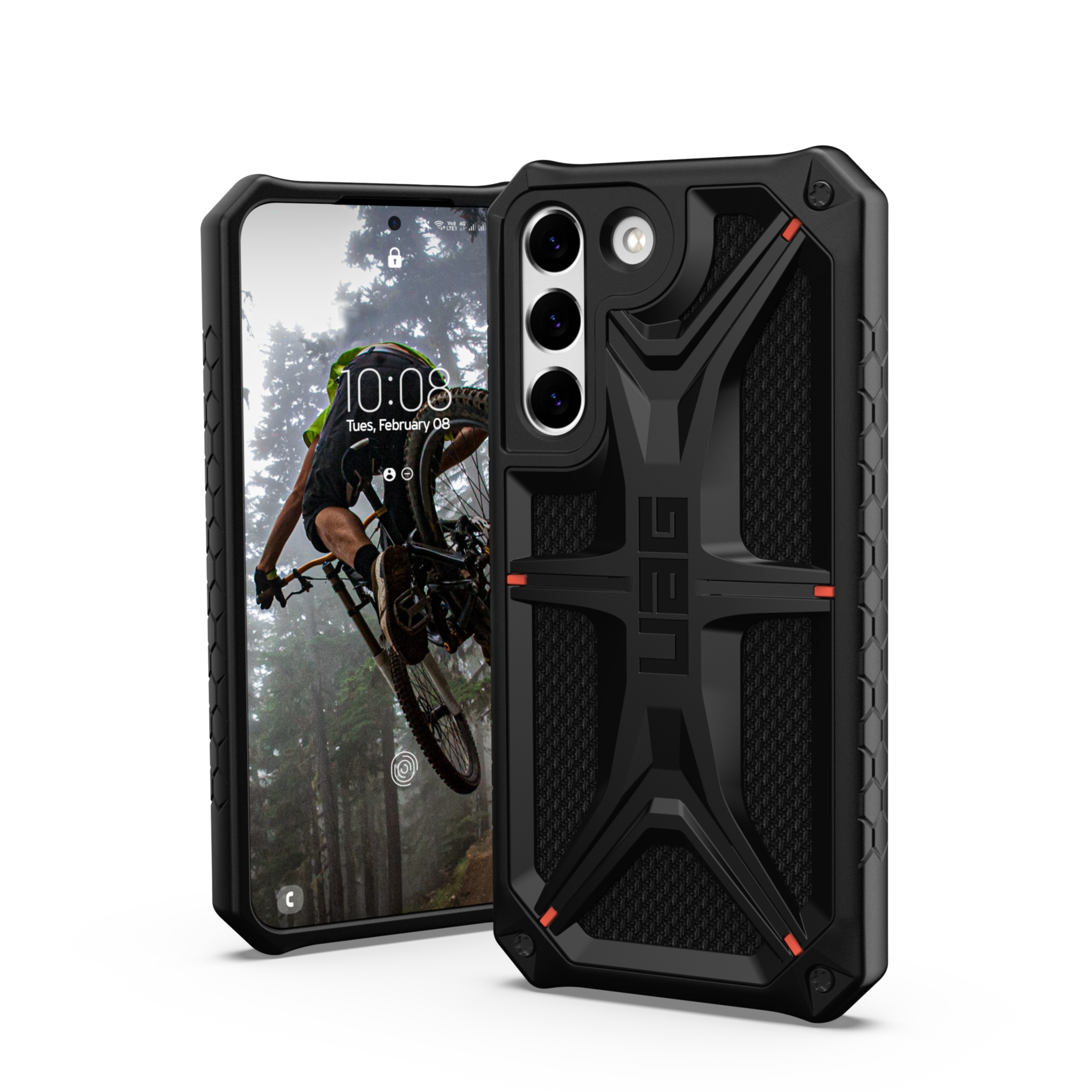 Image of UAG Urban Armor Gear - Samsung Galaxy S22 5G Schutzhülle Monarch Kevlar (213421113940) - Kevlar Black bei Apfelkiste.ch