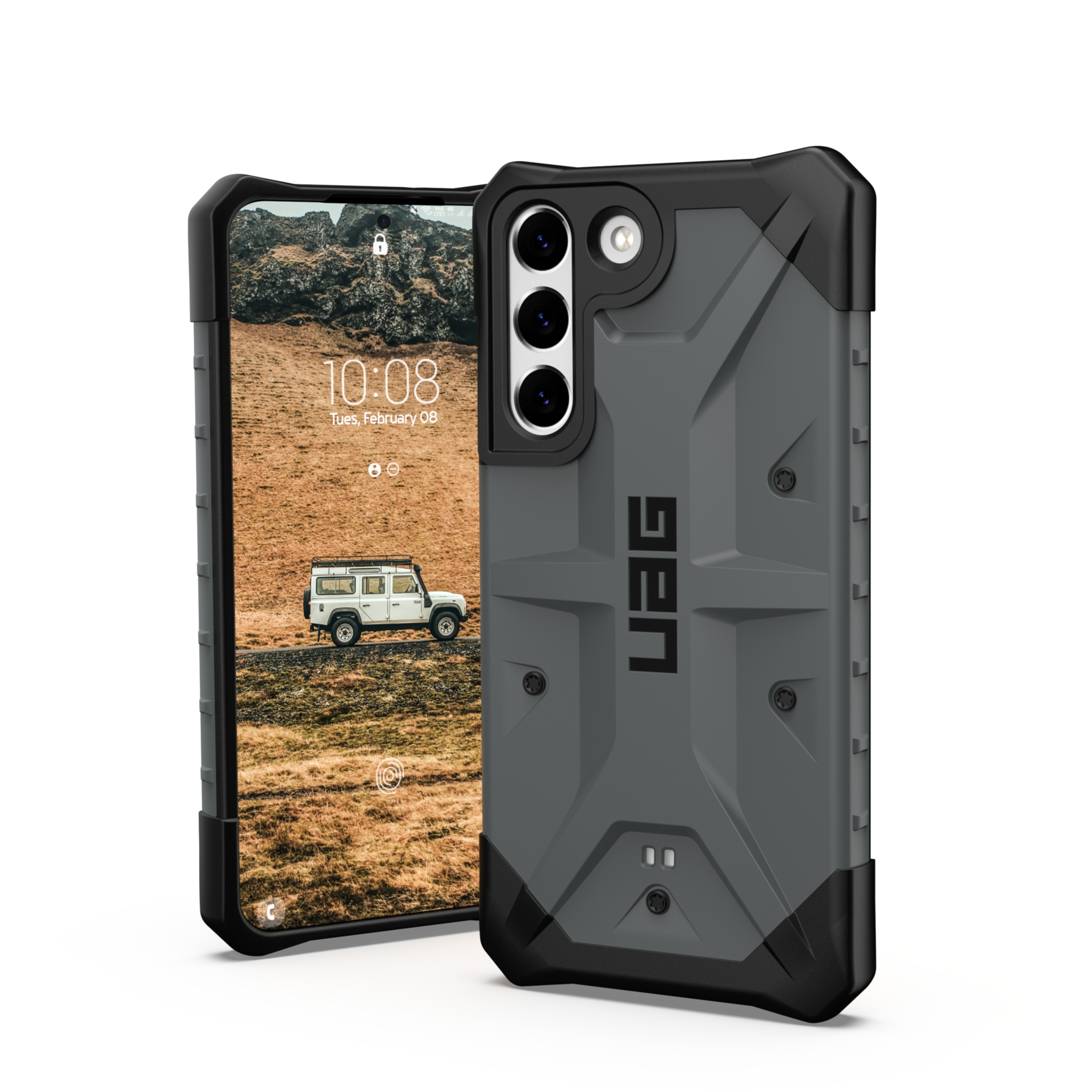 Image of UAG Urban Armor Gear - Samsung Galaxy S22 5G Schutzhülle Pathfinder (213427113333) - Silber bei Apfelkiste.ch