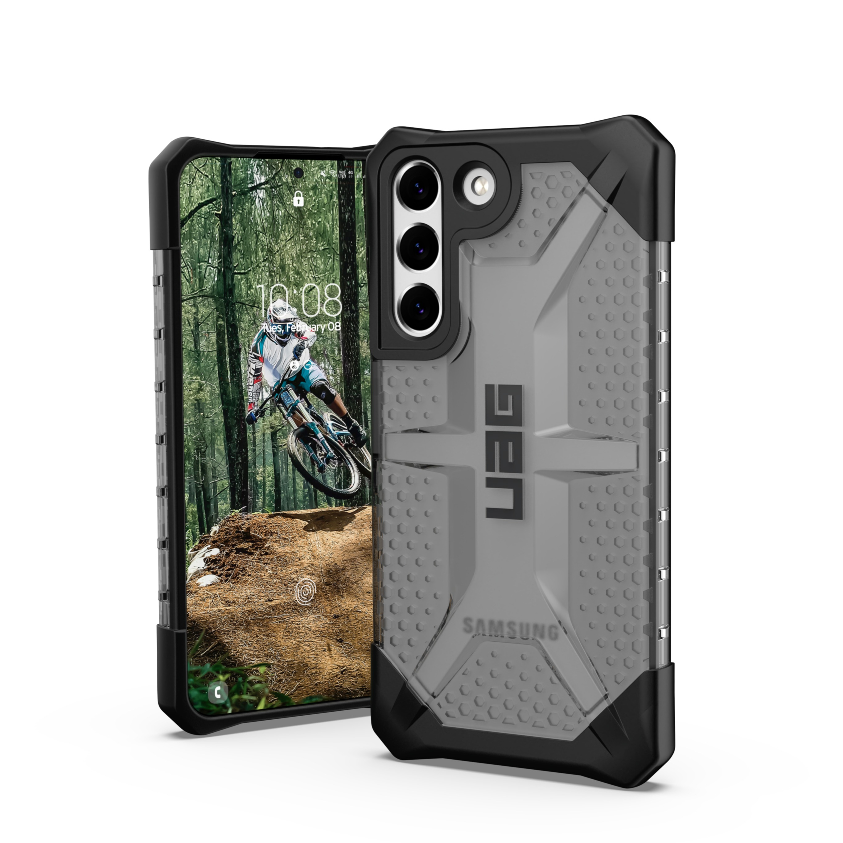 Image of UAG Urban Armor Gear - Samsung Galaxy S22 5G Schutzhülle Plasma (213423113131) - Transparent (Ash) bei Apfelkiste.ch