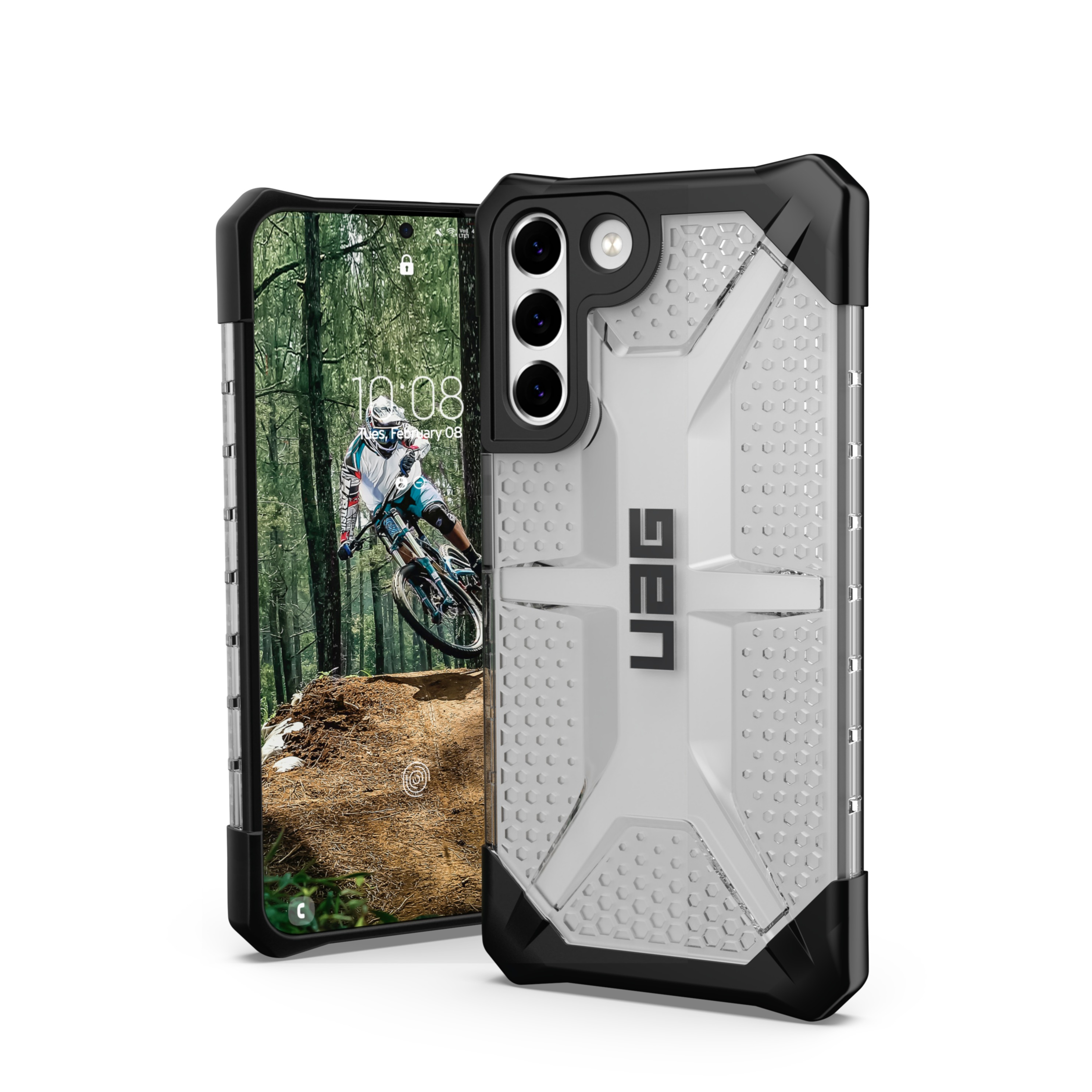 Image of UAG Urban Armor Gear - Samsung Galaxy S22+ Plus 5G Schutzhülle Plasma (213433114343) - Transparent (Ice) bei Apfelkiste.ch