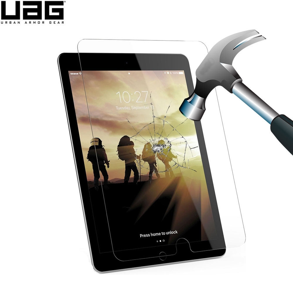 UAG Urban Armor Gear - iPad Air 10.5" (2019) / iPad 10.2" (2020/2019) Panzer Glas Display Schutzfolie Case Friendly 0.2 mm (141910110000)