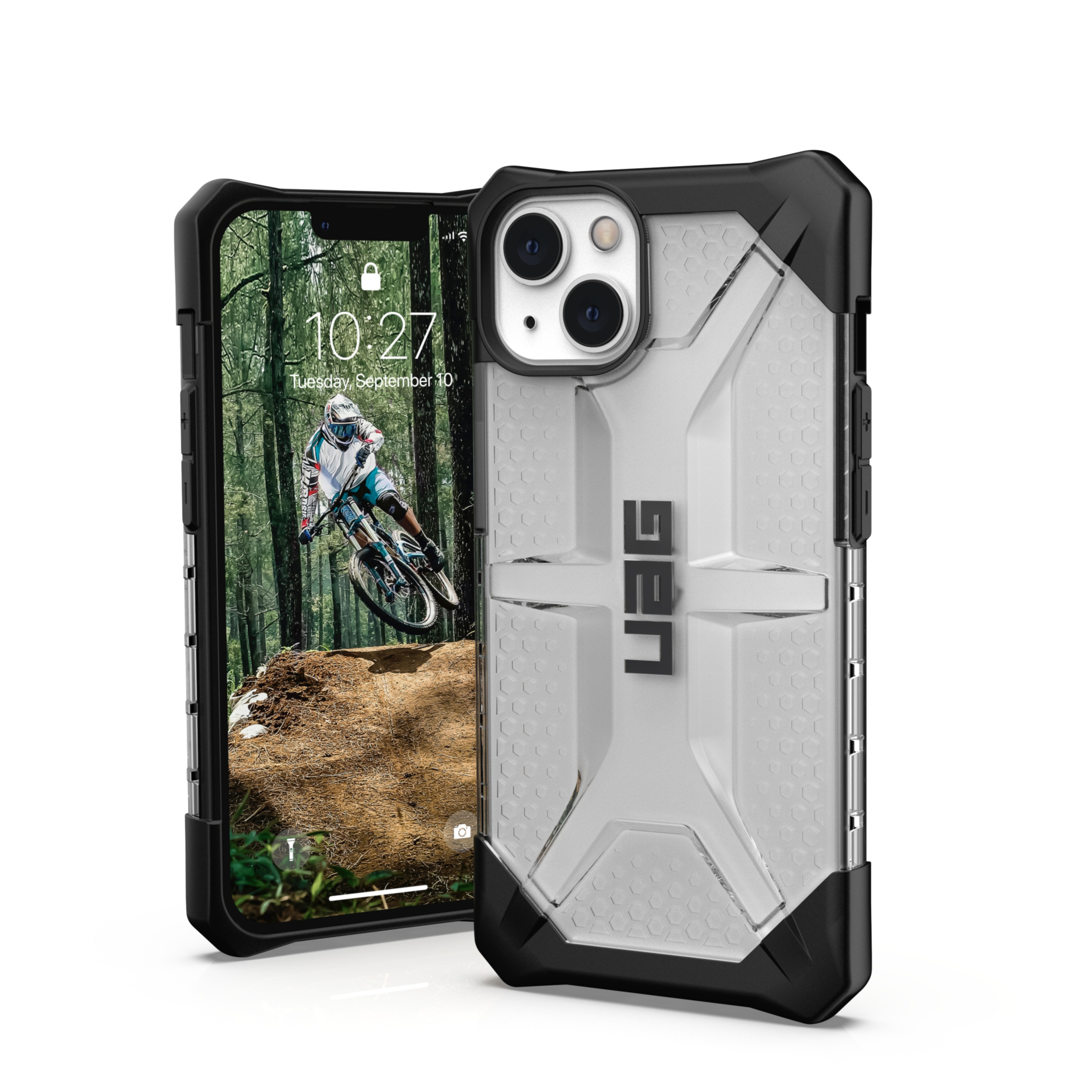 Image of UAG Urban Armor Gear - iPhone 13 Mini Schutzhülle Plasma (113143114343) - Transparent (Ice) bei Apfelkiste.ch