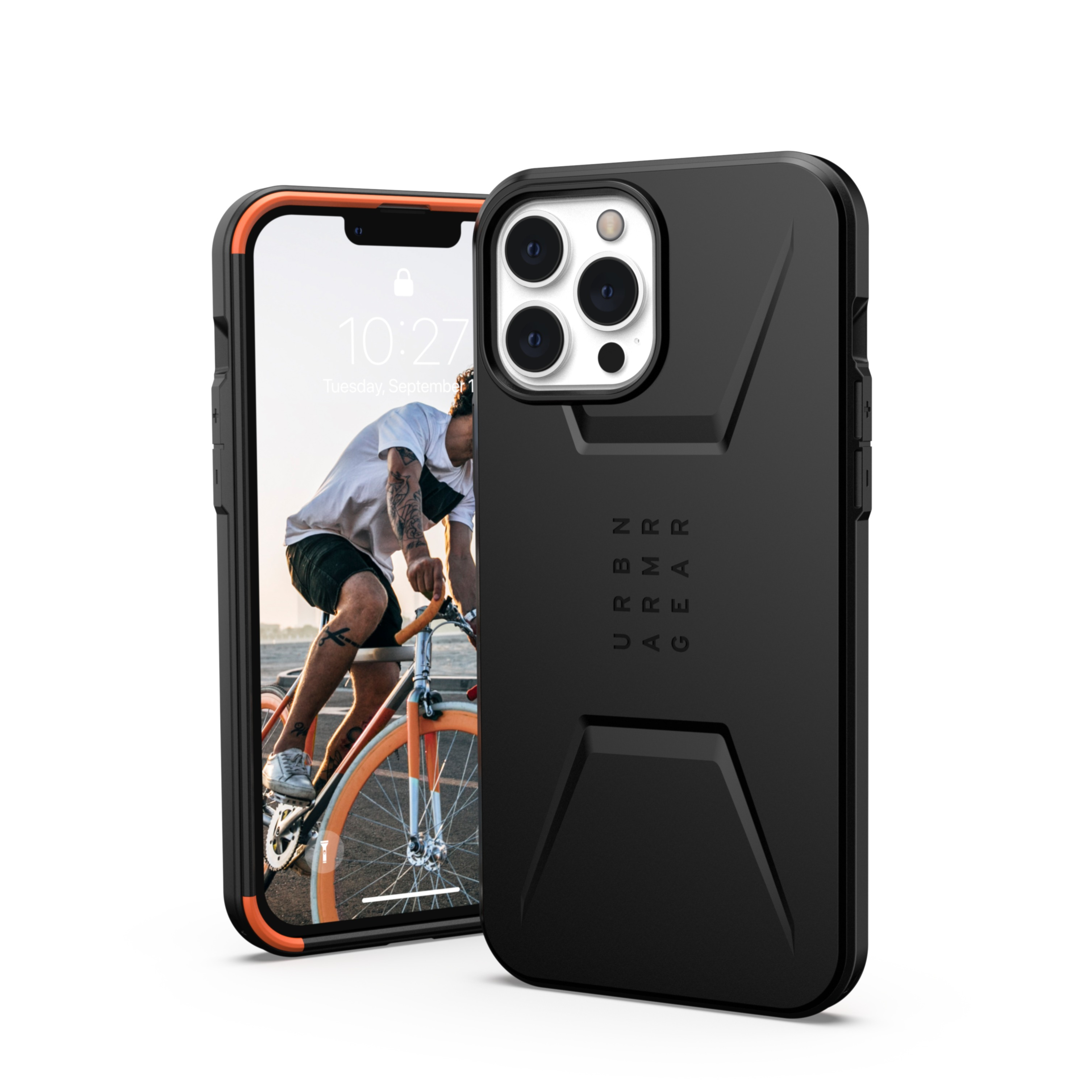 Image of UAG Urban Armor Gear - iPhone 13 Pro Max MagSafe Schutzhülle Civilian Case (11355D114040) - Schwarz bei Apfelkiste.ch