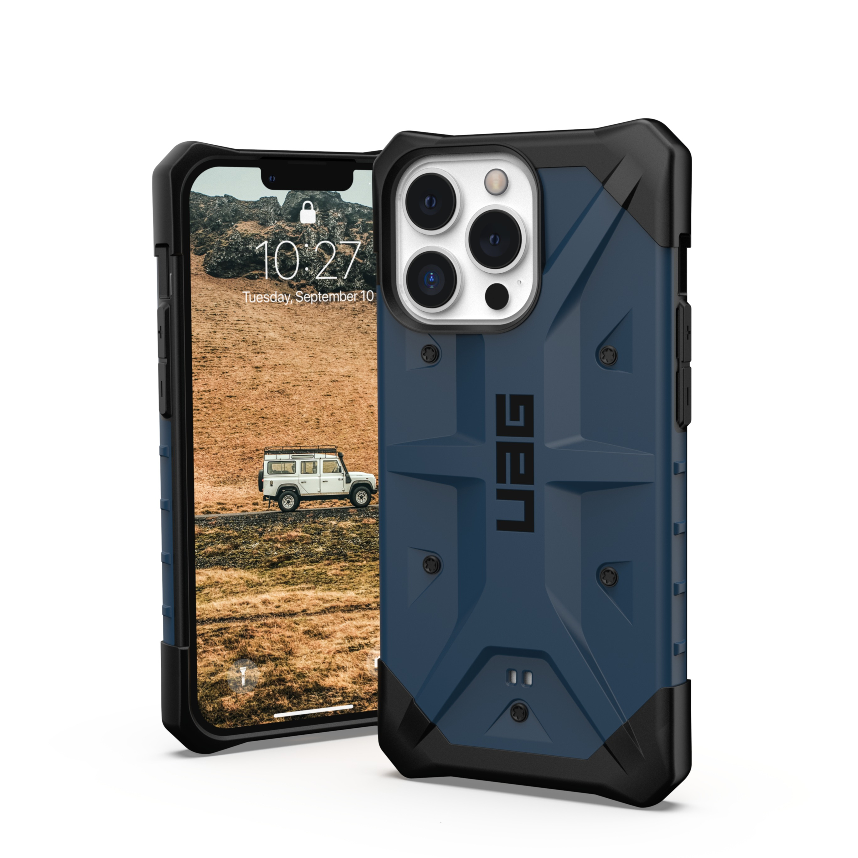 Image of UAG Urban Armor Gear - iPhone 13 Pro Schutzhülle Pathfinder (113157115555) - Mallard bei Apfelkiste.ch