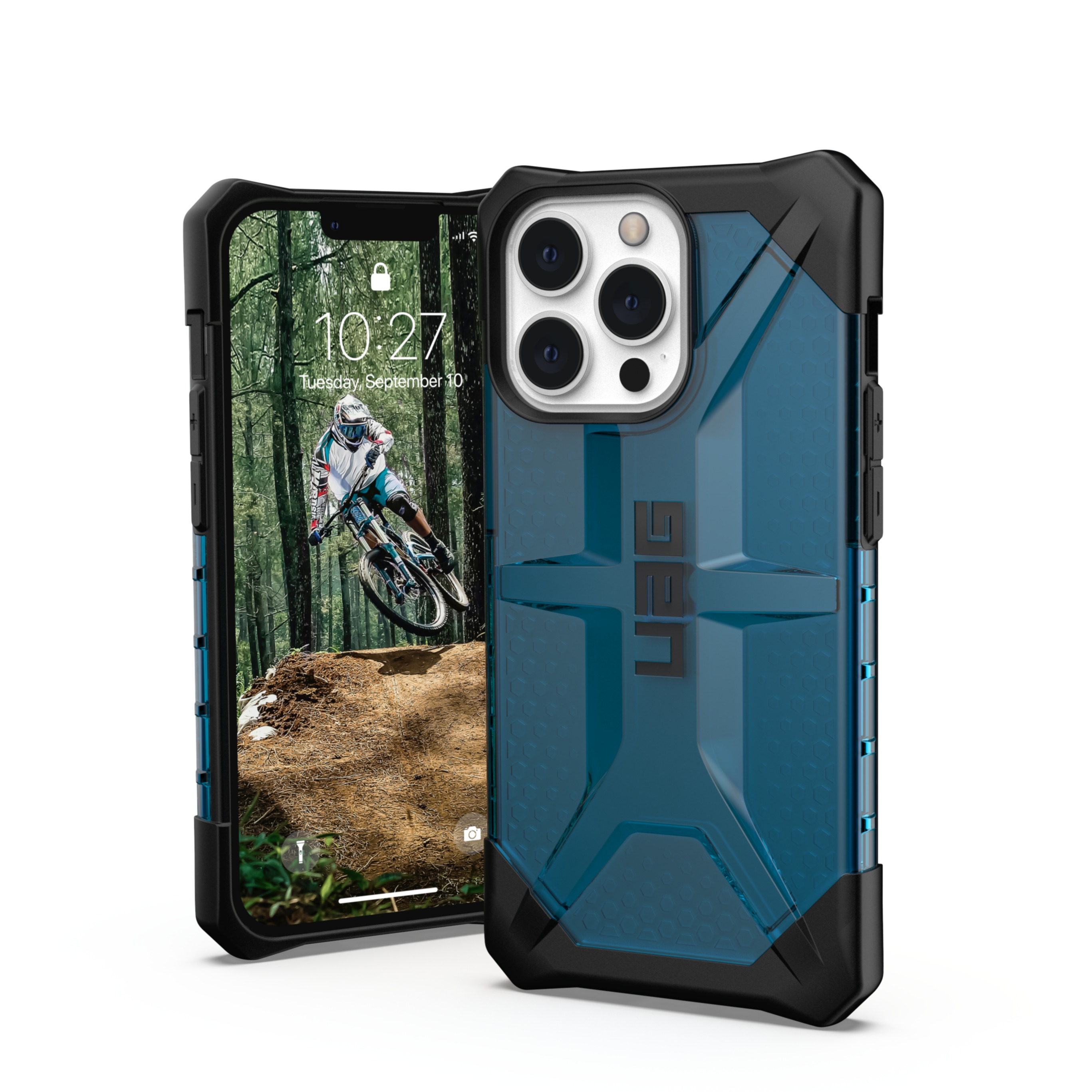 Image of UAG Urban Armor Gear - iPhone 13 Pro Schutzhülle Plasma (113153115555) - Mallard bei Apfelkiste.ch