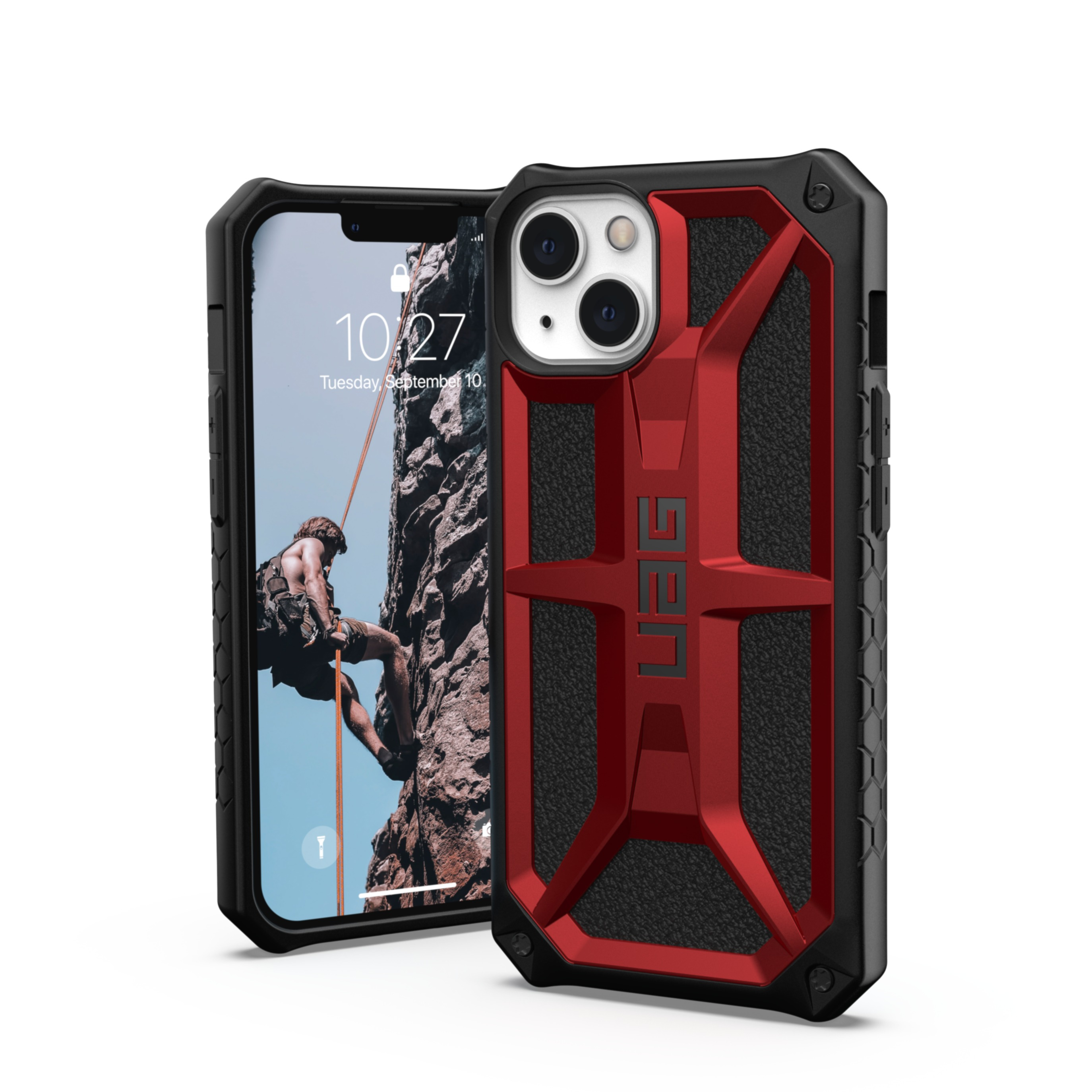 Image of UAG Urban Armor Gear - iPhone 13 Schutzhülle Monarch (113171119494) - Crimson bei Apfelkiste.ch