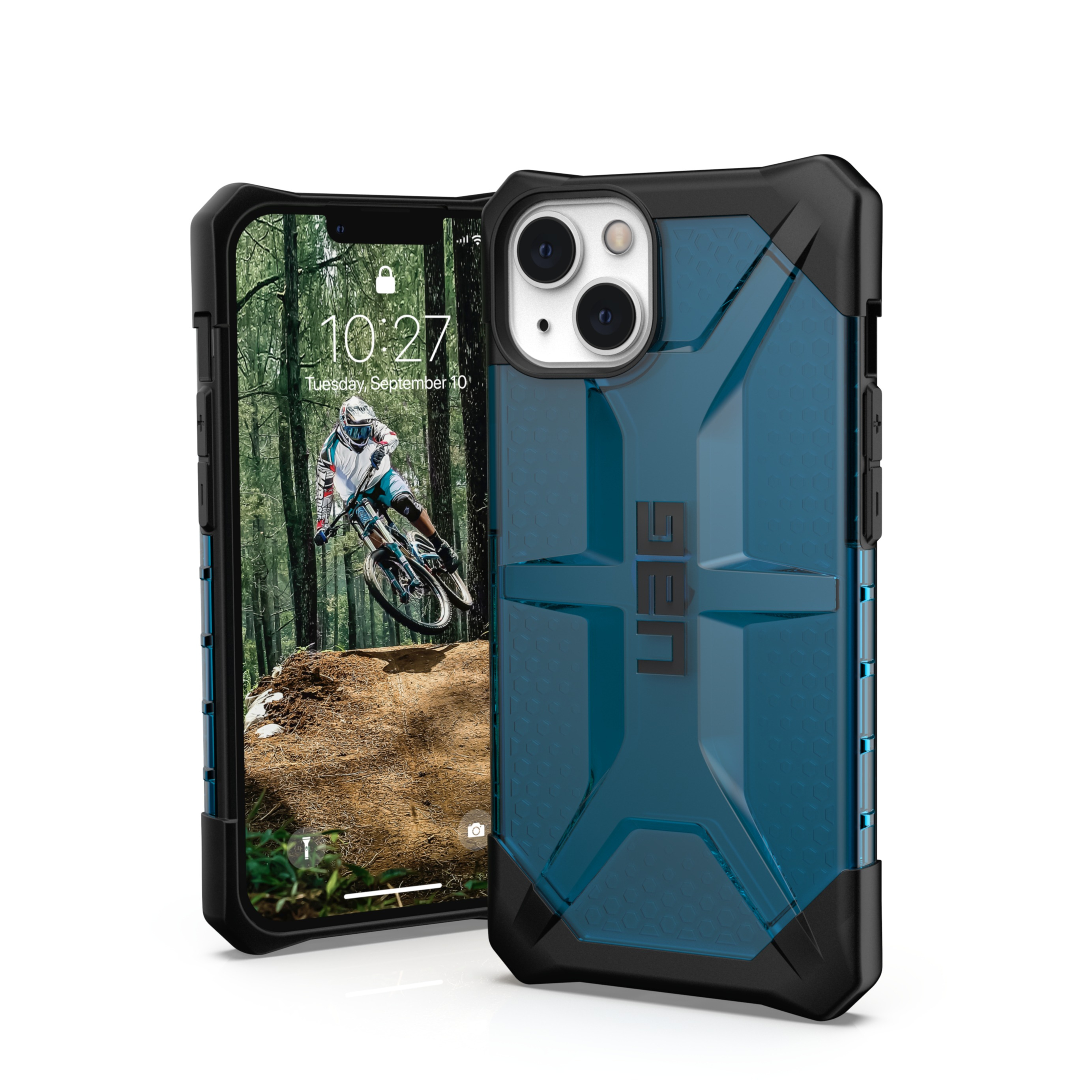 Image of UAG Urban Armor Gear - iPhone 13 Schutzhülle Plasma (113173115555) - Mallard bei Apfelkiste.ch