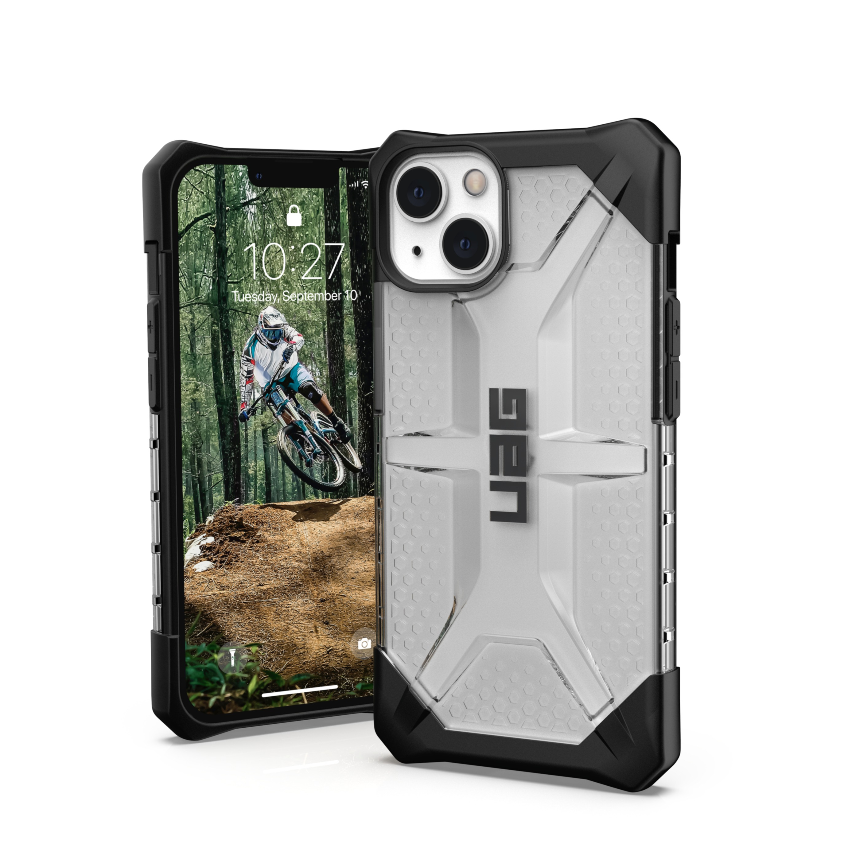 Image of UAG Urban Armor Gear - iPhone 13 Schutzhülle Plasma (113173114343) - Transparent (Ice) bei Apfelkiste.ch