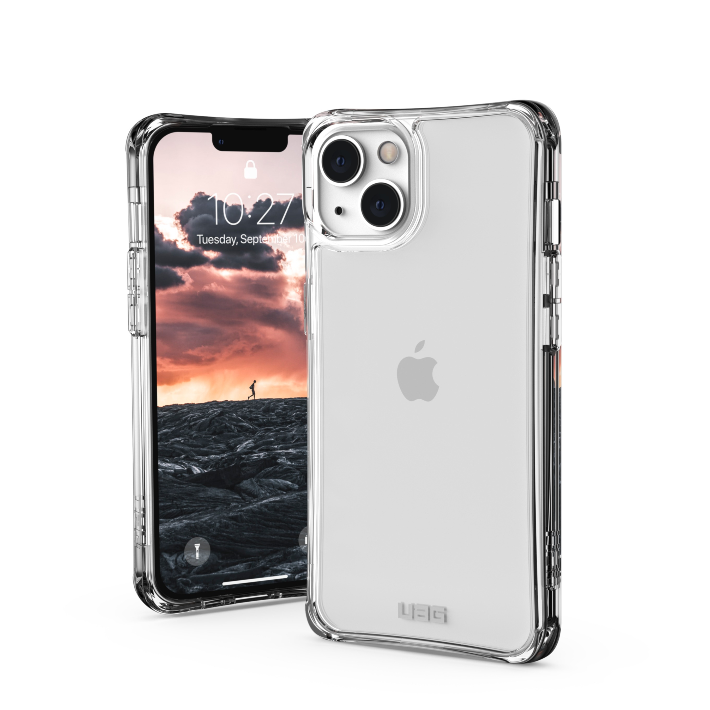 Image of UAG Urban Armor Gear - iPhone 13 Schutzhülle Plyo Crystal (113172114343) - Transparent (Ice) bei Apfelkiste.ch
