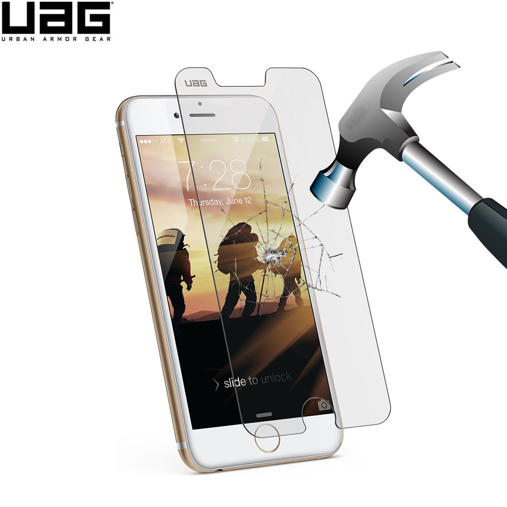 UAG Urban Armor Gear - iPhone 8 Plus / 7 Plus / 6S Plus / 6 Plus Panzer Glas Display Schutzfolie Case Friendly 0.2 mm (IPH8PLS-SP)