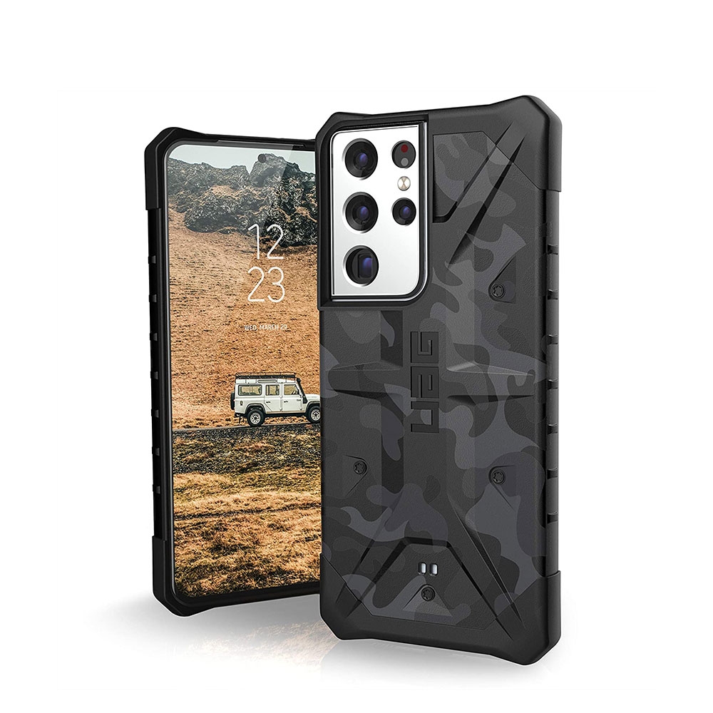 Image of UAG Urban Armor Gear - Samsung Galaxy S21 Ultra 5G Schutzhülle Pathfinder (212837114061) - Midnight Camo bei Apfelkiste.ch