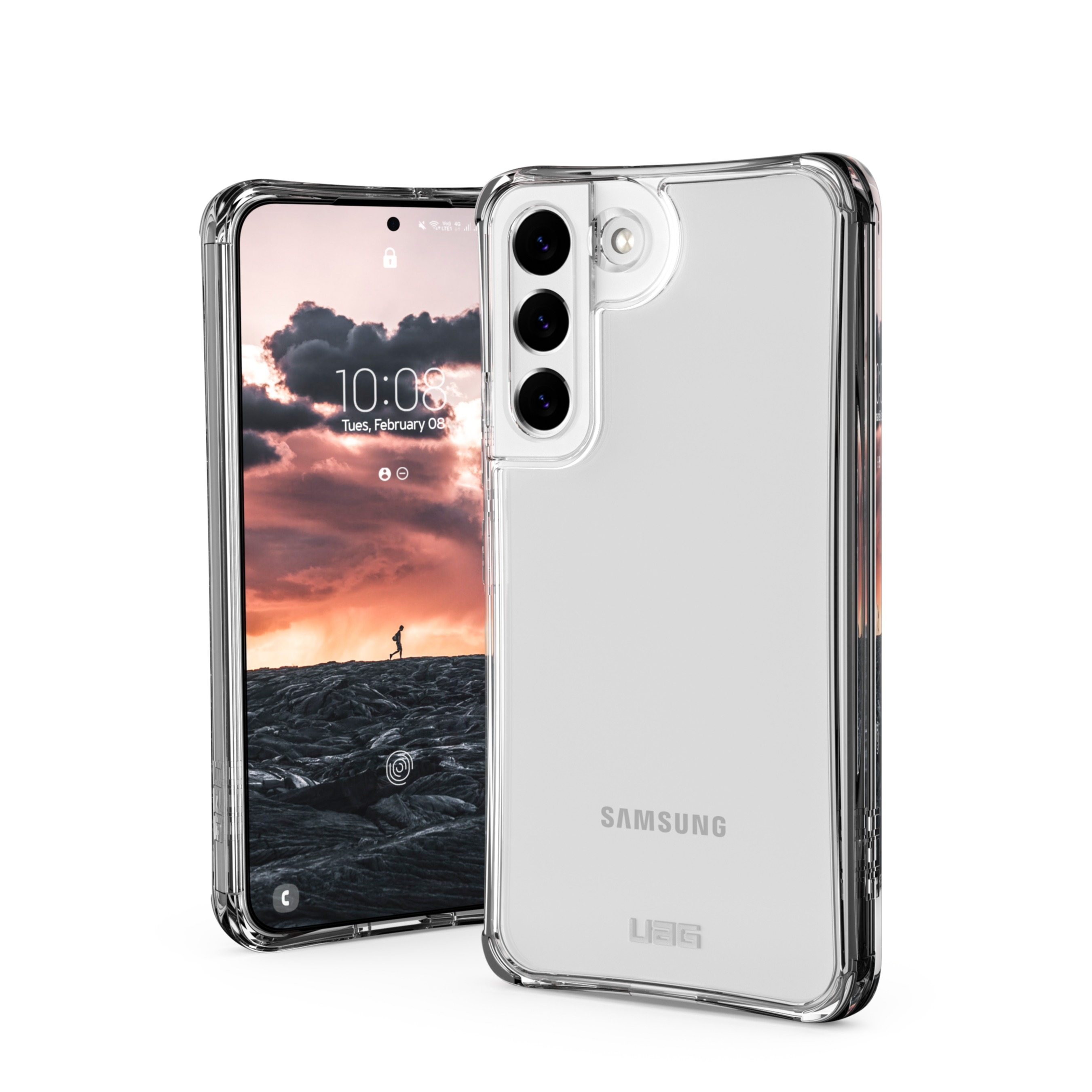 Image of UAG Urban Armor Gear - Samsung Galaxy S22 5G Schutzhülle Plyo (213422114343) - Transparent (Ice) bei Apfelkiste.ch