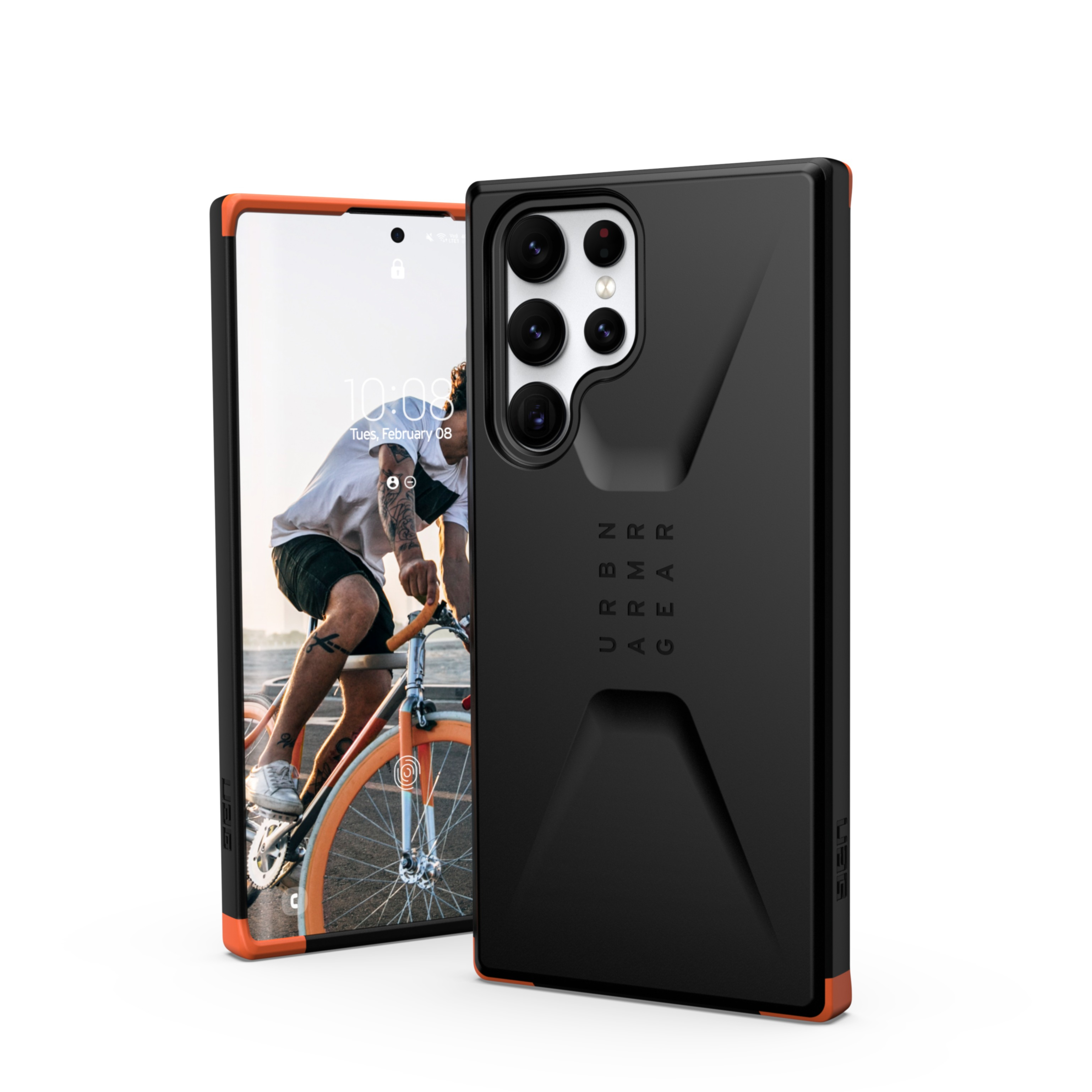 Image of UAG Urban Armor Gear - Samsung Galaxy S22 Ultra 5G Schutzhülle Civilian Case (21344D114040) - Schwarz bei Apfelkiste.ch