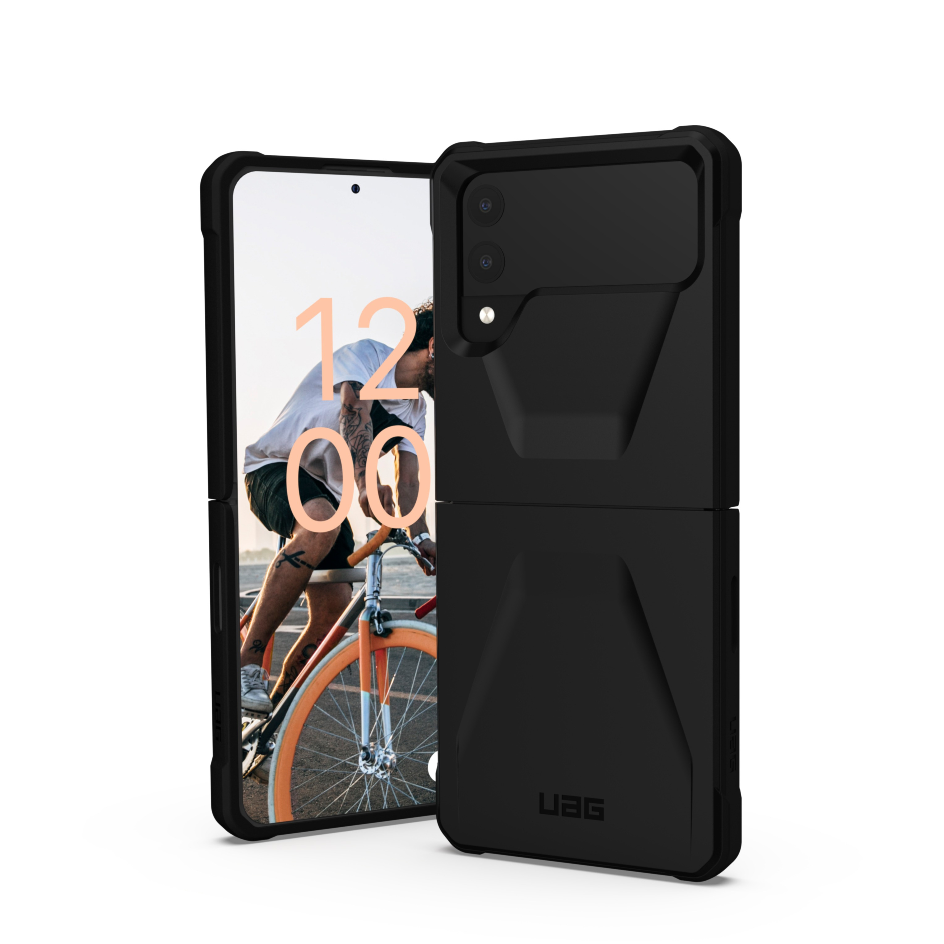 Image of UAG Urban Armor Gear - Samsung Galaxy Z Flip4 5G Schutzhülle Civilian Case (214007114040) - Schwarz bei Apfelkiste.ch