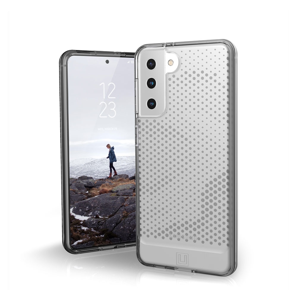 Image of UAG Urban Armor Gear [U] - Samsung Galaxy S21 5G Gummi Schutzhülle Lucent (21281N314343) - Transparent (Ice) bei Apfelkiste.ch