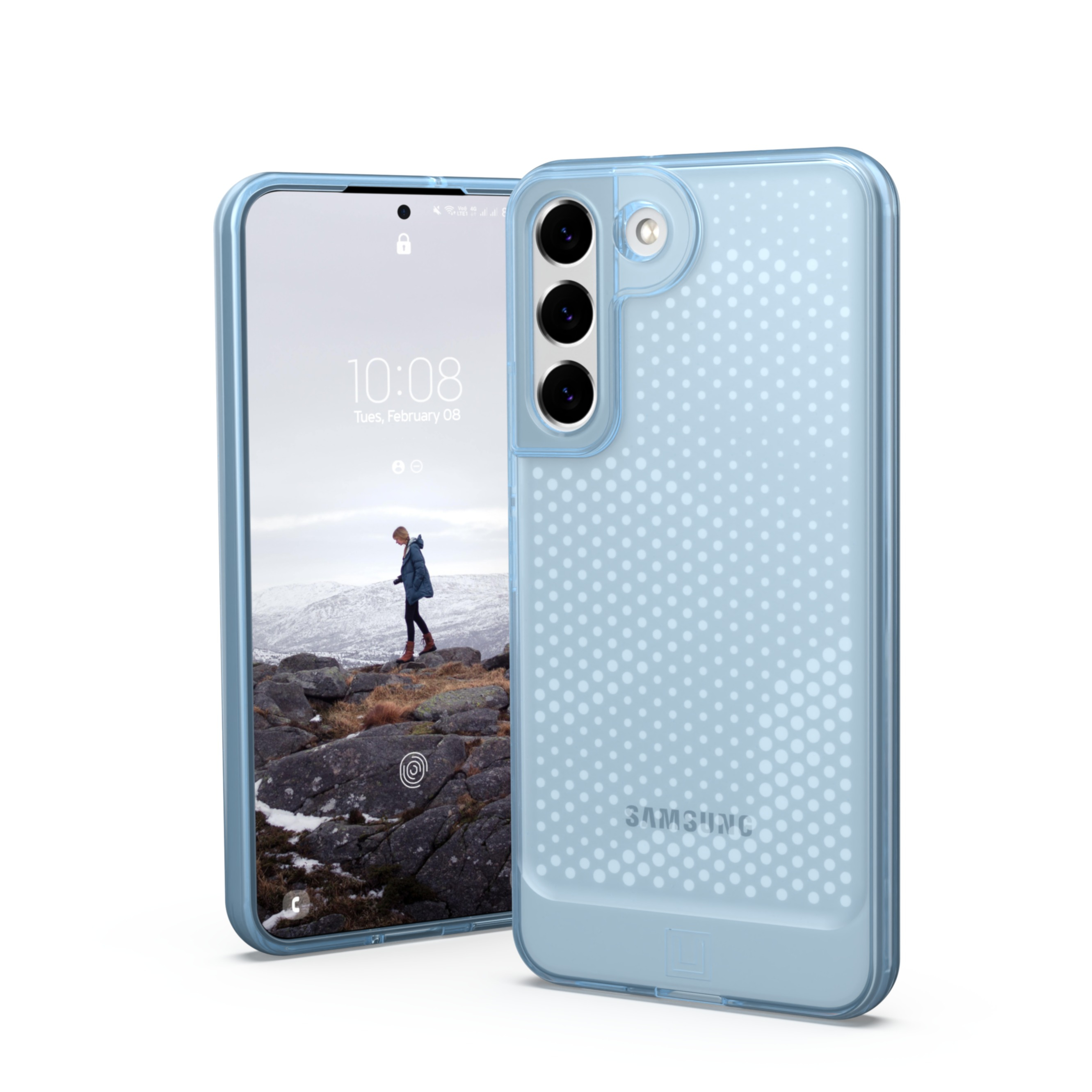 Image of UAG Urban Armor Gear [U] - Samsung Galaxy S22 5G Gummi Schutzhülle Lucent (21342N315858) - Cerulean bei Apfelkiste.ch