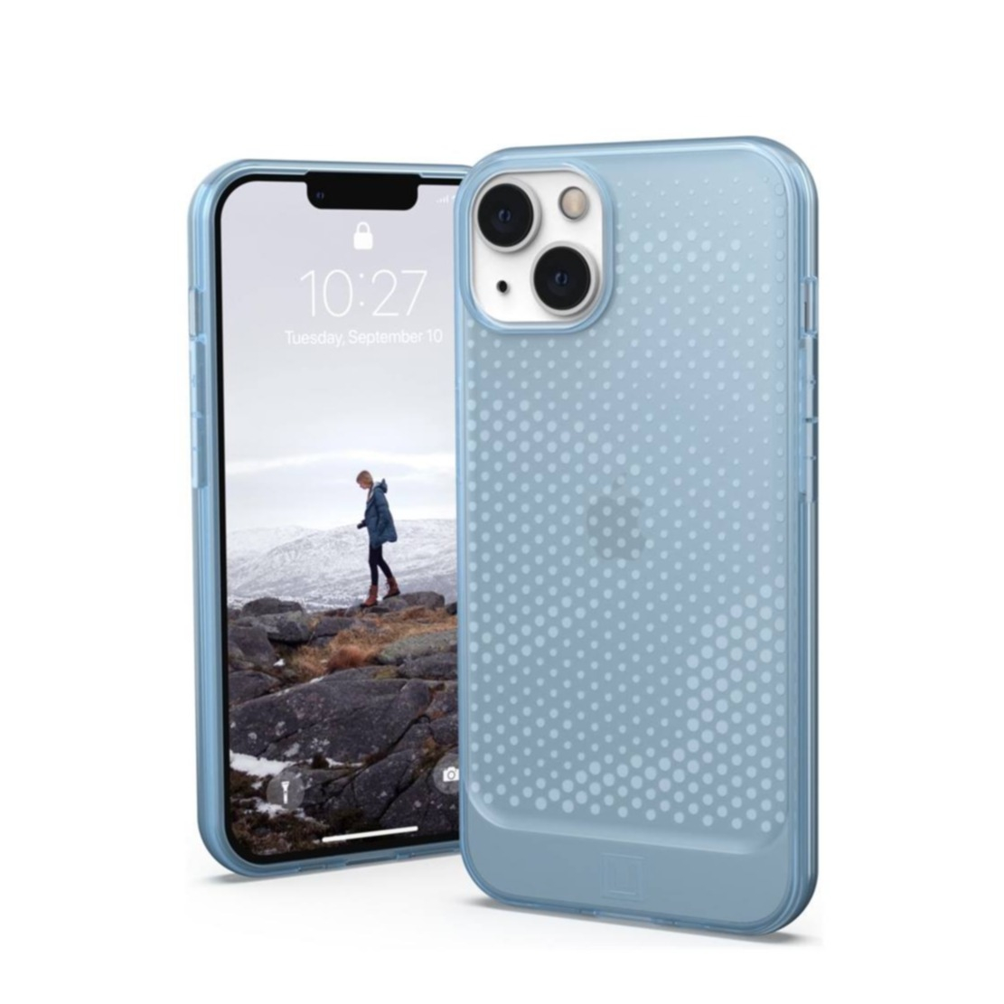 Image of UAG Urban Armor Gear [U] - iPhone 13 Gummi Schutzhülle Lucent (11317N315858) - Cerulean bei Apfelkiste.ch