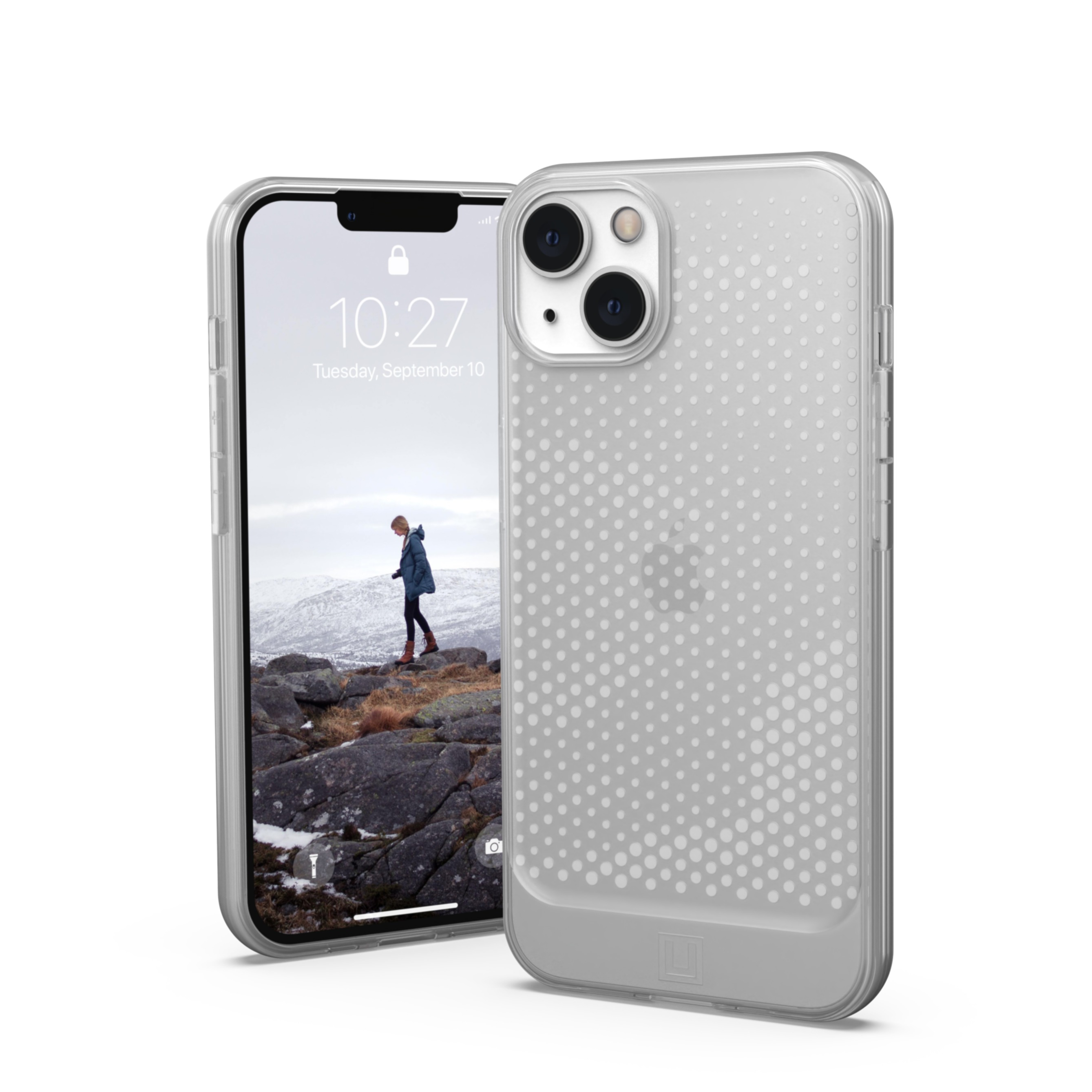 Image of UAG Urban Armor Gear [U] - iPhone 13 Gummi Schutzhülle Lucent (11317N314343) - Ice bei Apfelkiste.ch