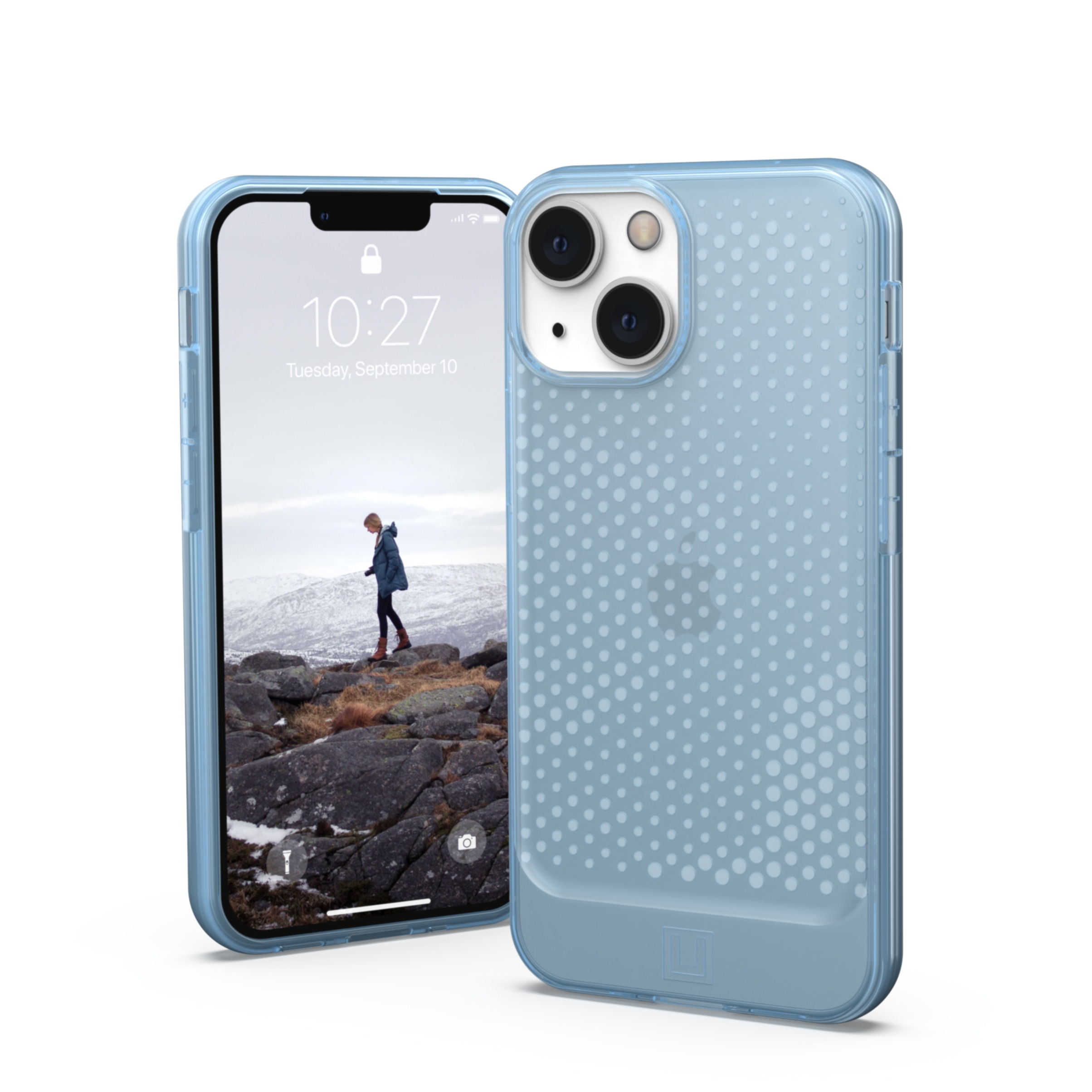 Image of UAG Urban Armor Gear [U] - iPhone 13 Mini Gummi Schutzhülle Lucent (11314N315858) - Cerulean bei Apfelkiste.ch