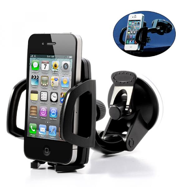 Image of Universal Auto KFZ Halter Fest + Ausziehbar - Schwarz bei Apfelkiste.ch