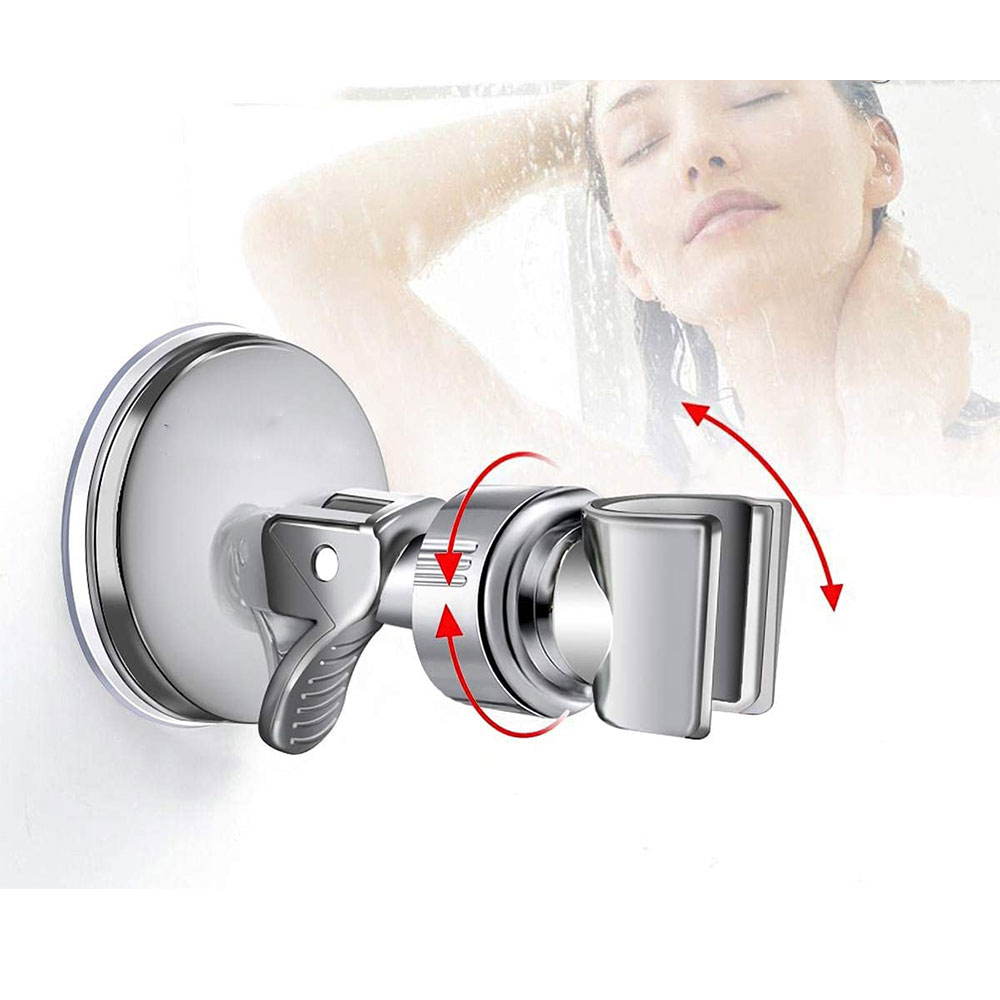 Belaudo Duschhalterung Mit Saugnapf - Verstellbarer Duschkopf Halter