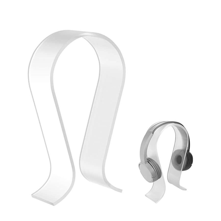 Image of Universal Kopfhörer Halterung Acryl Headset Ständer - Transparent bei Apfelkiste.ch
