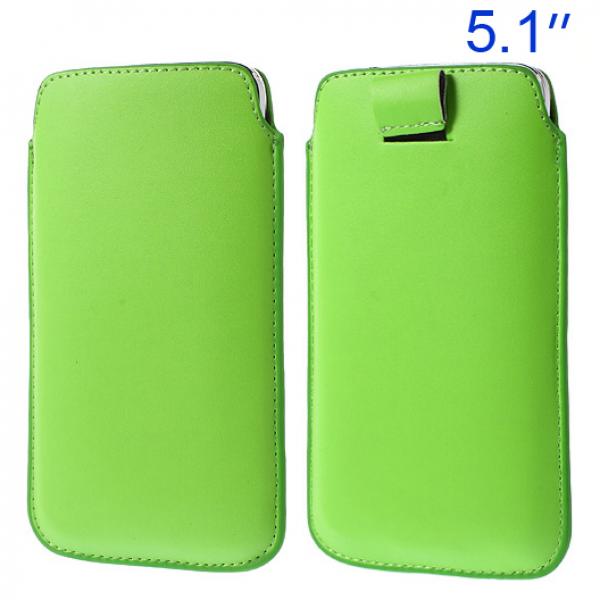 Image of Universal Ledertasche Pocketcase Sleeve - Grün bei Apfelkiste.ch