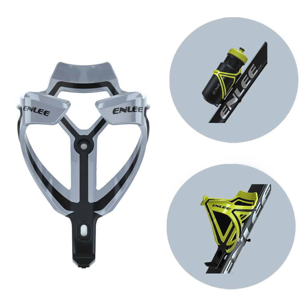 Image of Fahrrad Velo Trinkflaschen Halterung Mountain Bike Flaschenhalter - Grau / Schwarz bei Apfelkiste.ch