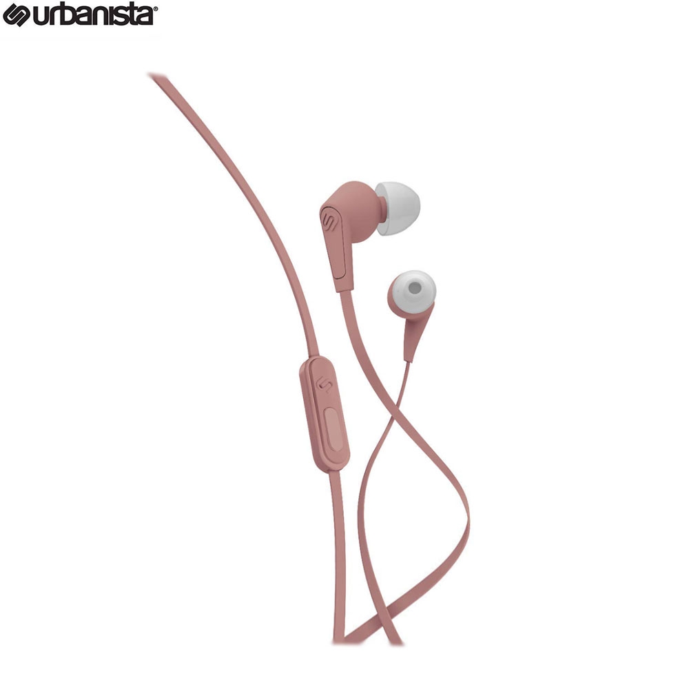 Barcelona Premium Kopfhörer Headset mit 3.5 mm Klinken Anschluss / Mikrofon (1034513) - Roségold