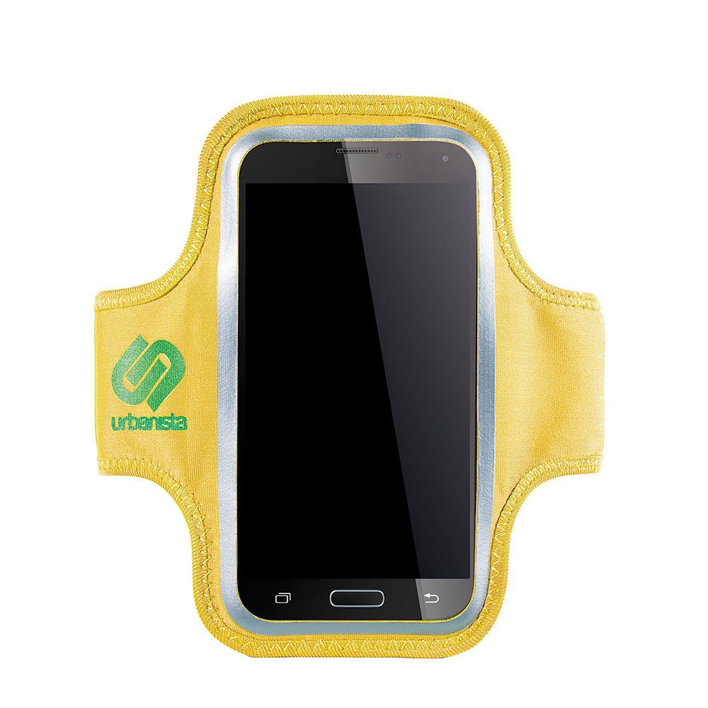 Image of Urbanista - Universal Neopren Sportarmband Sao Paulo 5.1" Zoll (1041209) - Gelb bei Apfelkiste.ch