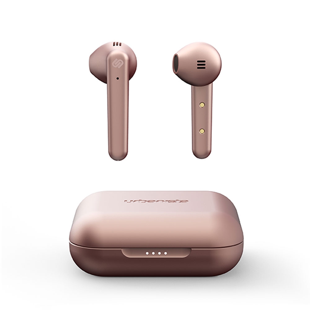 Image of Urbanista - Stockholm Plus Kabellose Bluetooth 5.0 In-Ear Kopfhörer Headset mit Voice Control + Lade Case - Roségold bei Apfelkiste.ch
